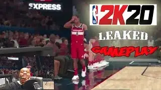 NBA 2K20 LEAKED GAMEPLAY   AINT NO TOP 5 BUILDS