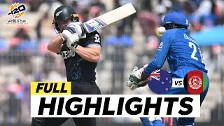 New Zealand vs Afghanistan T20 World Cup 2026 4th Match Full Highlights | NZ vs AFG Highlights 