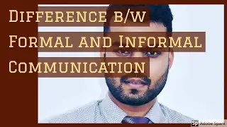 #51 Difference between formal communication and informal communication class 12th l Hindi