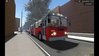 ЗАПУСК И НЕБОЛЬШАЯ ПОЕЗДКА НА ТРОЛЛЕЙБУСЕ ЗиУ-9 В TrP