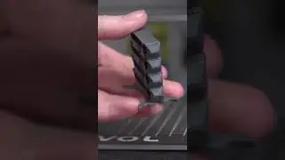 Sovol SV06 Timelapse - 3D Printing a Temp Tower 215-230°C - Second Time printing PETG