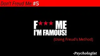 How To Get Famous-using Freud's Method #dontfreudme
