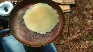 Walk in the forest, tea, pancakes. Solo Stove Titan. ASMR