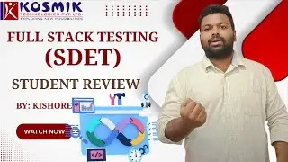 Full Stack Testing(SDET) Student Review - The Best Software training institute in KPHB Hyderabad