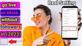 how to enable live option on tiktok 2023 || go live on tiktok without followers 2023