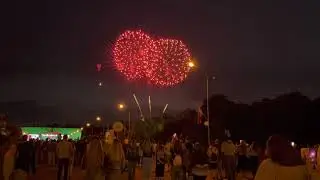 Брест. День независимости 2022. Салют