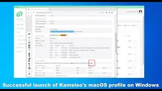 Intelligent Canvas spoofing от антика KAMELEO.io. Создавайте macOS профили на Windows со 100% аноним