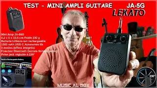 TEST du Super Mini Ampli LEKATO JA -05G #lekato