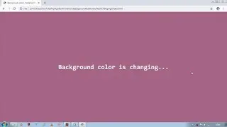Background Color Changing Animation using HTML & CSS || Coding With Harshil