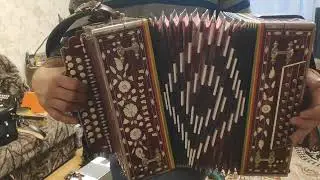 Гармонь любительская неизвестного мастера