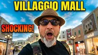 Inside Doha’s VILLAGGIO Mall: The Best Mall in the World #walkingtour #travel #villagevlog