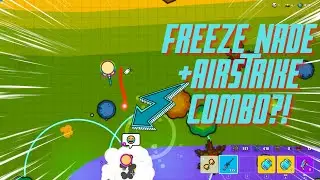 FLAMETHROWER & FREEZE NADE + AIRSTRIKE COMBO IS UNSTOPPABLE! | UPDATE WEAPONS *ONLY* CHALLENGE IN ZR