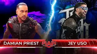Damian Priest VS Jey Uso-Tournament Semifinals for the World Heavyweight Championship