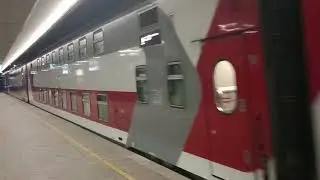 Электровоз ЭП20-012 со скорым фирменным поездом №018А "Карелия" "Москва - Петрозаводск"