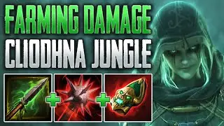 DISGUSTING LATE GAME! Cliodhna Jungle Gameplay (SMITE Conquest A-Z)