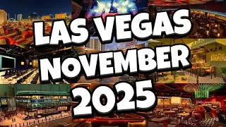 What's NEW in Las Vegas for NOVEMBER 2025! 🤩