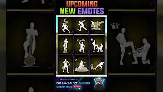 Upcoming New Emotes 😍🔥 #shorts #freefire #gaming #viral