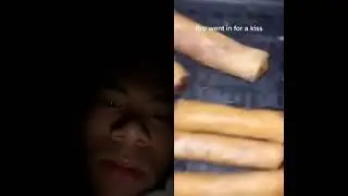 Bro went in for kiss...