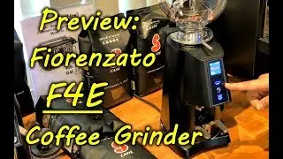[141] Preview: Fiorenzato F4E Coffee Bean Grinder (in 4k)