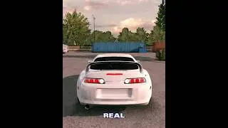 If Toyota Supra Had Realistic Sound - Car Parking Multiplayer #shorts