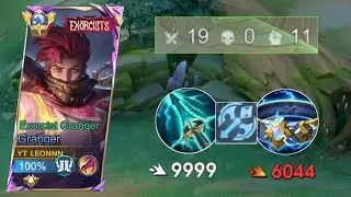 TRYING THIS NEW UPDATE GRANGER BEST 1 HIT DAMAGE BUILD & EMBLEM 2024 🔥 (Granger Meta is Back)
