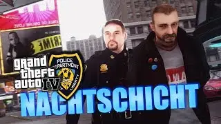Die erste NACHTSCHICHT - GTA 4 LCPDFR (Polizei Mod)