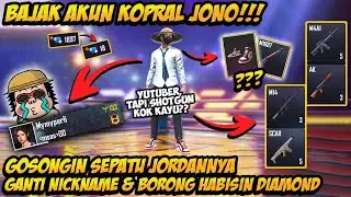 BAJAK AKUN KOPRAL JONO YANG ADA SEPATU JORDAN?! LANGSUNG GUA GOSONGIN + GANTI NAMA AUTO NGAMUK