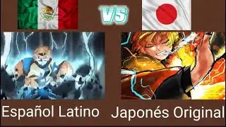 Que es mejor?  Español Latino o Japonés