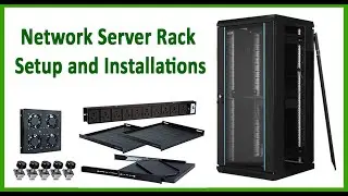 Network Server Rack Setup and Installations For Asa Technology