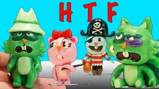 Happy Tree Friends 🌳 Lifty Shifty Giggles and Russell | Sculpting with Lepka Go