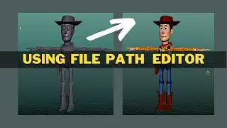 How to Link textures in Autodesk Maya 