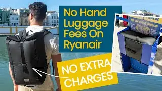 Cabin Max Iseo Cabin Backpack (Ryanair Free Bag) No extra hand luggage charges to fly with this bag!