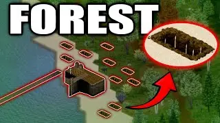 Can SPEAR TRAPS Save Me From The HORDE? | 100 DAYS In The WILDERNESS (6)