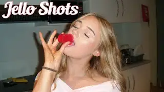 making vodka JELLO SHOTS