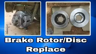 Brake Rotors Changing/Disc l Mahindra Bolero l Disc Brake Problem Part 1