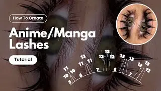HOW TO CREATE ANIME / MANGA LASHES | LASH EXTENSION TUTORIAL