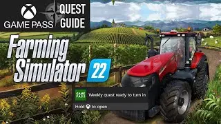 Farming Simulator 22 Weekly Xbox Game Pass Quest Guide - Get 2 Driving Distance