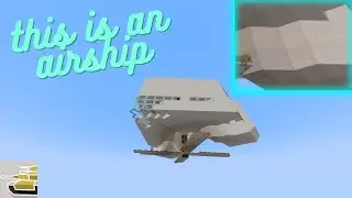 The most BIZARRE airship you've seen in Minecraft | Create: Aeronautics Concept