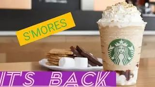 New S'mores Frappuccino Starbucks