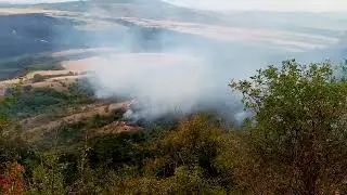 Zapadno.com: Пожар между общините Брезник и Сливница