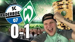Werder zittert sich ins Achtelfinale! / SC Paderborn 0-1 SV Werder Bremen