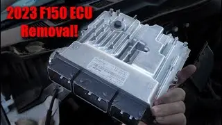 How to remove a 2023  F150 ECU for tuning!