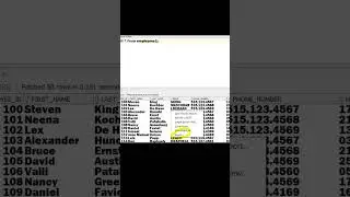 Export excel file in oracle sql 