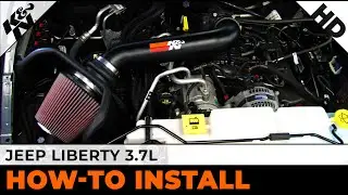 Jeep Liberty 3.7L [#77-1562KTK] Air Intake Installation