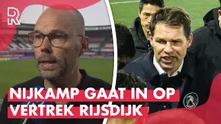 Gerard NIJKAMP over ONTSLAG van JEROEN RIJSDIJK: 'We zien ONVOLDOENDE progressie in het TEAM'