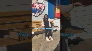 What I ate at Bubba Gump!! #shorts #foodie #youtubeshorts