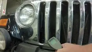 Checking the Radiator with a Pyrometer