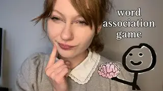 asmr word association brain game | testing your intuition