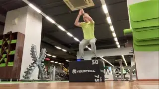 Запрыгивания на плиобокс