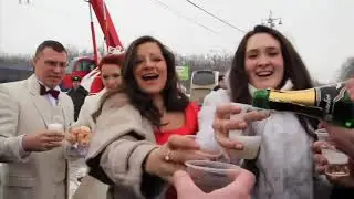 Нереально классный флешмоб 26 02 12 на Воробьевых горах